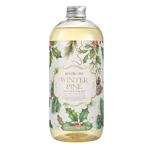 ROMIIE ZOI Christmas Liquid Hand Soap Refill-Winter Pine Soap Refill- Infused with Sweet Pine Aroma, Gentle & Moisturizing Formula for Home & Kitchen, 750 ML/ 26 FL OZ