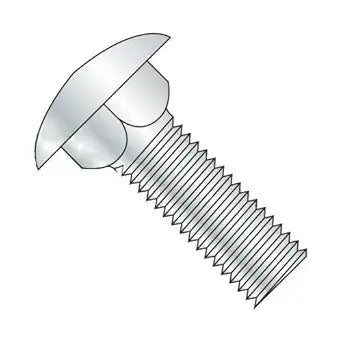 1/4-20 X 3 Carriage Bolts/Fully Threaded/Steel/Zinc (Quantity: 100)