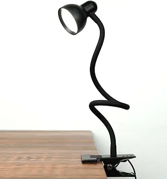 LiFMIRA Clip-on Reading Light - 3 Color Modes, 10 Dimmable Brightness,Black
