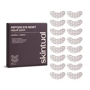 Peptide Eye Reset, Cooling Under-Eye Patches for Women - 8 Pairs