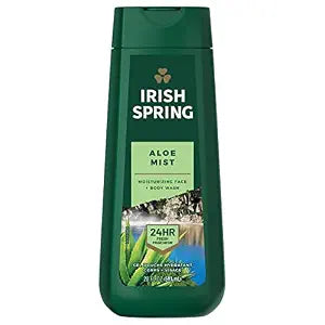 Irish Spring Aloe Mist Body Wash for Men, 591 mL