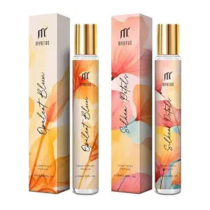Portable Eau de Parfum for Women, 2 * 10ML Travel Perfume, Long Lasting Fragrance
