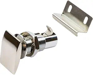Sea-Dog Push Button Cabinet Latch - Rectangular