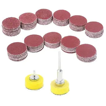 110PCS 1 Inch Sanding Discs Kit for Drill Sanding Attachment