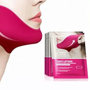 Collagen V line lifting Mask Double Chin Reducer 5PCS Slimming Firming Moisturizing Skincare Face Mask