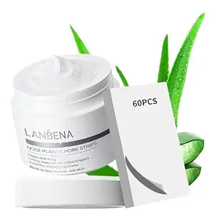 LANBENA Blackhead Remover Mask Nose strips Charcoal Mask Peel off Mask Facial Pore Cleanser Purifying Face Mask 1.06 Ounce