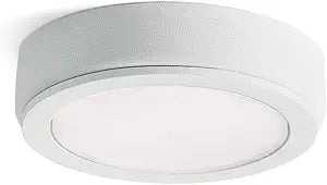 Kichler 4D12V27 4D 12 Volt LED Under Cabinet Puck Light - 2700K, Textured White