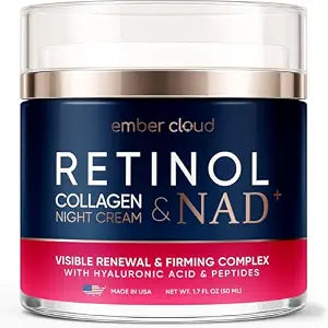 Retinol & Collagen Face Cream with Hyaluronic Acid 1.7 Oz