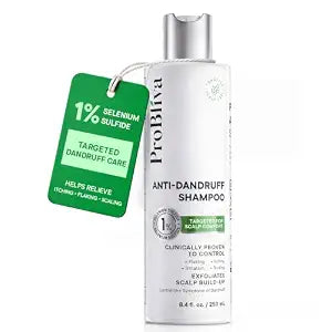 ProBliva Anti Dandruff Shampoo – Antifungal Itchy Scalp Treatment 8.4 fl.oz