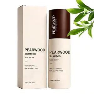 Pearwood Color Shampoo, Pearwood Hair Color Shampoo (Dark Brown)