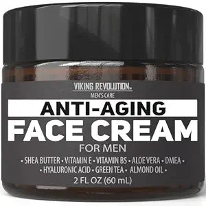 Viking Revolution Mens Anti Aging Face Cream - 2 oz