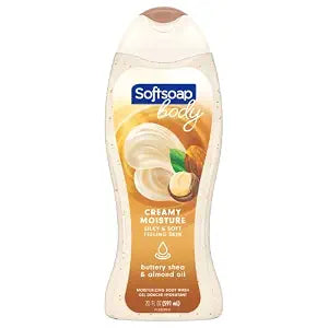 Softsoap Creamy Moisture Body Wash, Buttery Shea & Almond Oil Scent, 591 mL