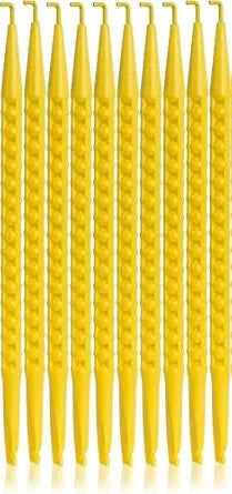 Jonard Tools JIC-22035/10 Yellow Nylon Insulating Probe Pick Spudger with Insulated Wire Hook, 7" Length (Pack of 10)
