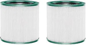 Fette Filter - 2 Pack of Air Purifier True Premium Grade Filters Compatible with Dyson Tower Purifier Pure Cool Link TP00, TP01, TP02, TP03, BP01, AM11 Models. Compare to Part # 968126-03