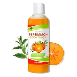 Persimmon Body Wash for Body Odor Control, Age-Related Odor Cleanser
