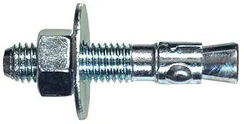 Hillman 3/8 in. Dia. x 3 in. L Steel Round Head Wedge Anchor 25 pk