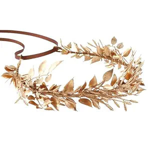 Gold Leaf Headpiece Greek Goddess Bridal Hairband