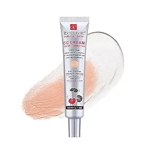 Color Correcting CC Cream, Moisturizing Facial Concealer Sunscreen Full-Coverage Hydrating Foundation with Centella Asiatica Primer SPF 25���li
