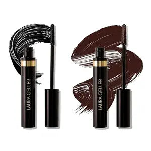 LAURA GELLER Kajal Longwear Mascara ��� Black & Brown Duo ��� Lengt