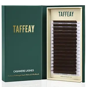 Cashmere Brown Lash Extensions Trays (Dark Brown 0.05 CC 8-15mm)