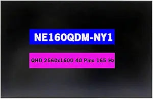 16.0' Display Panel Compatible with Acer Chromebook 516 GE (CBG516-1H) 2560x1600 40 Pins 165 Hz LCD Non-Touch Screen Replacement