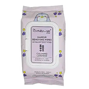 The Crème Shop Juicy Makeup Remover Wipes (60 Pre-Wet Juicy Wipes)