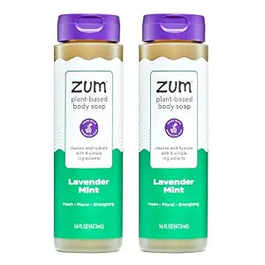 Zum Body Soap - Lavender Mint, 16 fl oz (2 Pack)