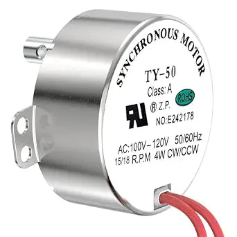 100-120V AC 15-18RPM 50/60Hz 4W CW/CCW UL Certified Synchronous Motor