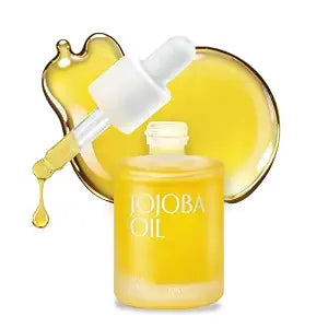 Organic Jojoba Oil, Non-Greasy for Dry & Sensitive Skin 0.33oz
