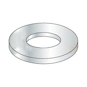 M2 Flat Washers/Steel/Zinc / DIN125A (Carton: 10,000 pcs)
