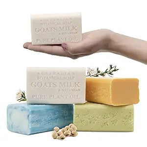 Australian Botanical Soap Luxury Soap Bars, 6.6 OZ, Pack of 4