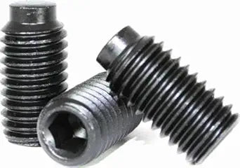 Set Screws, Dog - Half, 8-32 x 1/4", Alloy Steel, Hex Socket, (Quantity: 100) Coarse Thread, #8 Grub/Blind/Allen/Headless Screw, Length: 1/4 inch
