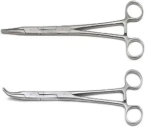 GEARWRENCH 2 Pc. Double-X Straight and 45 Hemostat Plier Set - 82111