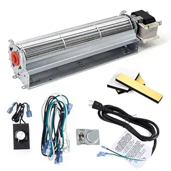 Replacment Fireplace Blower Kit for Desa Tech, FMI, Vanguard, Vexar, Astria Fireplace, GA3560A GA3650TB GA3700 BK BKT GA3560T GA3700T GA3700TA GA3700TB Fireplace Blower Fan Kit for Desa
