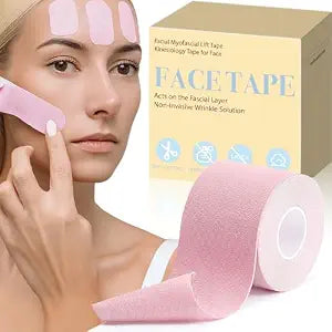 Japanese Face Tape, Face Tapes for Wrinkles Overnight, Skin Tape for Face