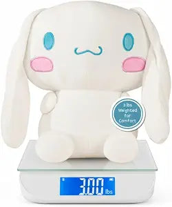 Franco Calm Cinnamoroll Bedding Super Soft Calming 3Lb Weighted Cuddle Pillow Buddy, Comfort Pillow, (Officially Licensed Product)