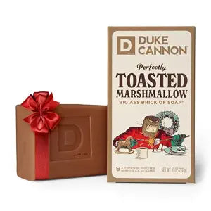 Duke Cannon Perfectly Toasted Marshmallow Big Brick of Soap for Men - 10 oz