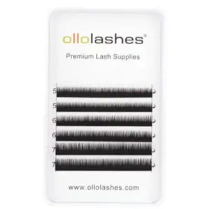 Bottom Lash Extension B J Curl Bottom Lashes Individual 0.03mm 0.05mm 0.07mm Thickness 5mm 6mm 7mm Mixed Bottom Lashes for Salon Use Only (J-0.05, 5-7mm)