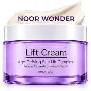 Noor Wonder Lift Cream for Mature Skin: Helps Improve the Look of Fine Lines, Firmness & Elasticity, Lightweight Non-Greasy Daily Face Cream, 2.12 oz, Up to 60-Day Supply