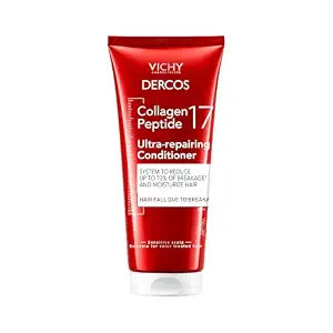 Dercos Vichy Collagen Peptide 17 Deep Conditioner for Damaged Hair, 6.76oz