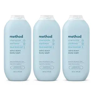 method Body Wash, Wind Down, 18 fl oz, 3 pack