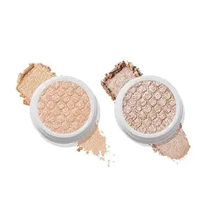 ColourPop Glimmering Neutrals Super Shock Eye Shadow Duo - High-Pigment, Cr������me-Powder Eye Makeup - Glitter Eyeshadow Set with Zero Fallout and Unique Bouncy T