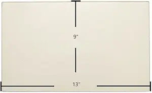 Russo Model 1 Glass Panel (R-061-0156) Γ 13" x 9" High-Temperature Ceramic Replacement