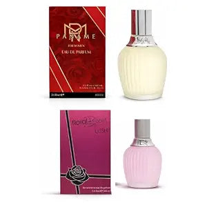 Sandora Fragrances Women's Perfume 2-Pack – Eau de Parfum – Two Full-Size 100 ml Bottles – Modern Sweet Expressive + Soft Floral Fresh Fragrance