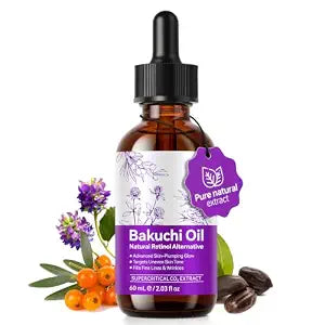 Bakuchiol Oil - Plant-Based Natural Retinol Alternative for Sensitive Skin