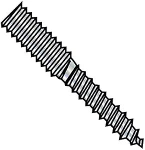 1/4-20X2 3/4 Hanger Bolt Full Thread Zinc (Pack Qty 1,000) BC-1444BH by Shorpioen - Made in USA