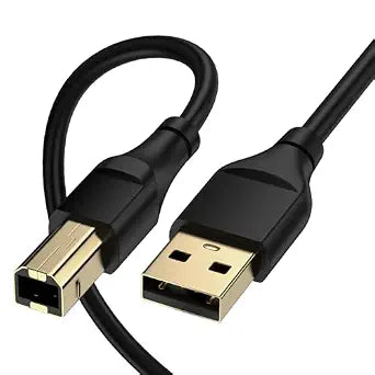 Printer Cable 10FT High Speed USB A to USB B Printer Cable Type A Male to B