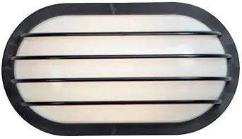 Maxim Lighting Bulwark 1-Light Outdoor Wall Light | Black Aluminum Finish | Frosted Glass Shade | Coastal Outdoor Light Fixture | Ideal for Porches, Patios & Garages | 51110FTBK