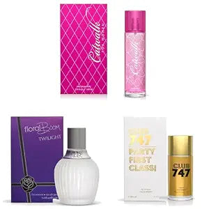 Sandora Fragrances Women's Perfume 3-Pack – Eau de Parfum – Three Full-Size 100 ml Bottles – Sweet + Modern + Playful + Deep + Rich + Expressive + Statement + Everyday Fragrance