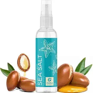 Volumizing Sea Salt Spray for Hair - Texturizing Beach Waves Spray & Hair Mist Curl Activator - Non Sticky Styling Beach Hair Spray for Men and Women with Nourishing Sea Kelp Extract and Argan Oil 8oz